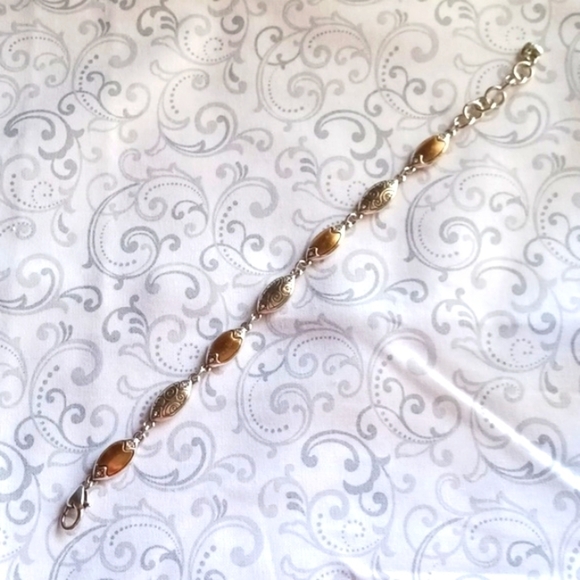 Brighton Silver and Gold Tone Bracelet - Picture 5 of 7